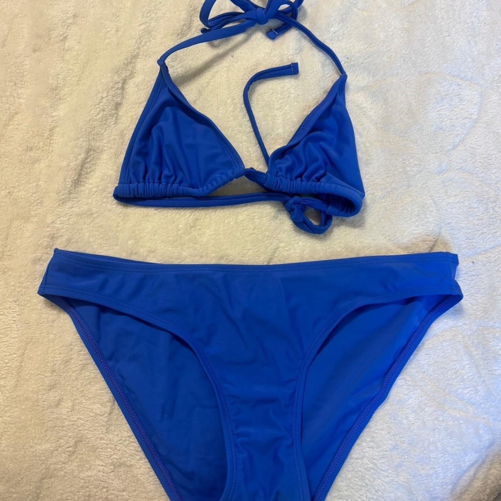 Xhilaration Royal Blue Bikini Set